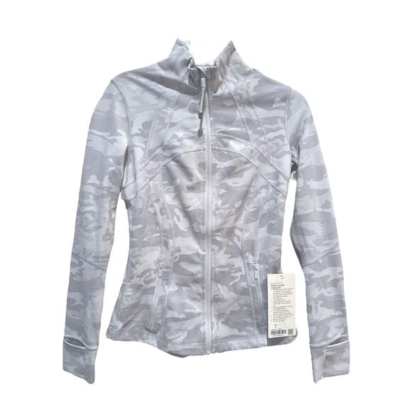 NWT Lululemon Define Jacket Jacquard Alpine White Camo - Giftable - Picture 5 of 6